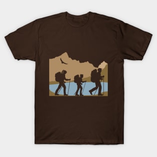 People in hike T-Shirt